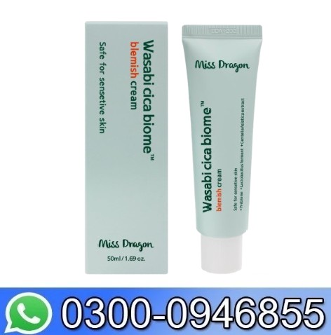 Miss Dragon Wasabi Cica Biome Blemish Cream In Pakistan