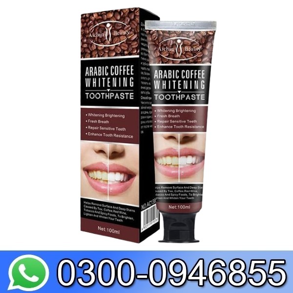 Arabic Coffee Whitening Toothpaste In Pakistan