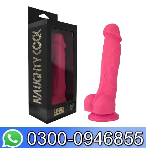 Naughty Realistic Silicone Dildo With Suction Cup Adult Sex Toy
