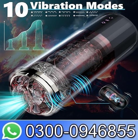 Automatic Male Masturbator Sex Toys for Men-Male Sex Toys Masturbator Cup with 10 Vibration & 5 Thrusting Rotating Modes