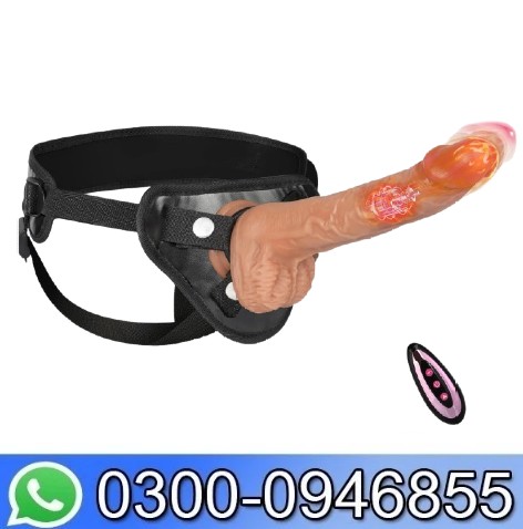 Harness Strap On Vibrating Realistic Dildo, 8” Silicone Dildo  Price In Pakistan