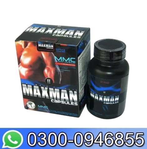 Maxman Capsules In Pakistan