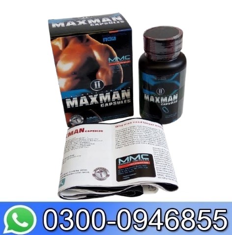 Maxman Capsule In Pakistan