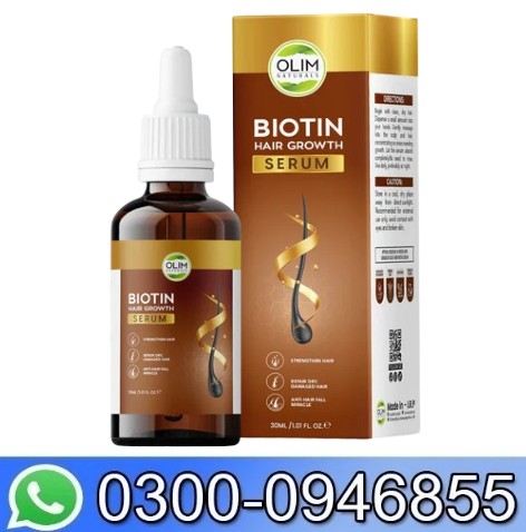 Olim Naturals - Biotin Hair Growth Serum In Pakistan