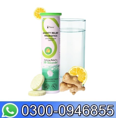 Sova Health Acidity Relief Probiotics Effervescent Tablets In Pakistan
