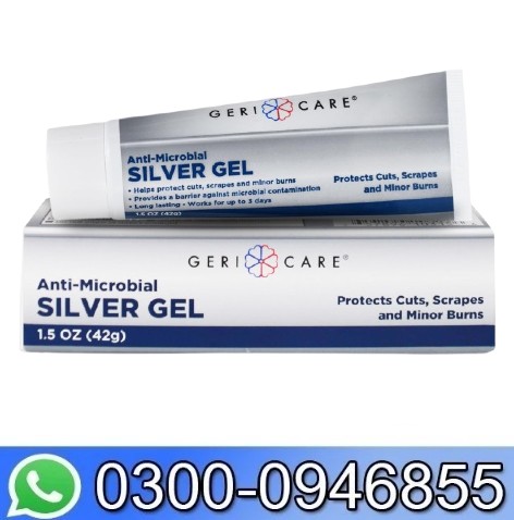 Antimicrobial Silver Gel By Gericare| Wound Care Cream In Pakistan