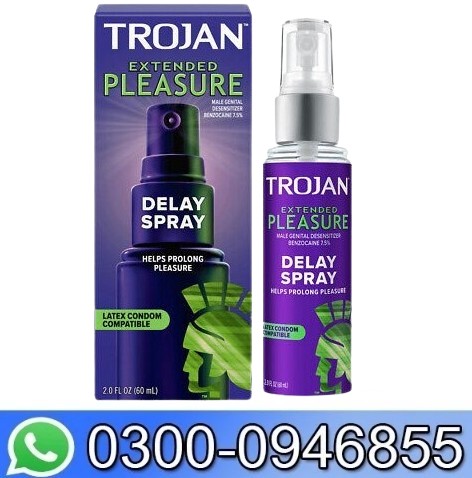 Trojan Extended Pleasure Delay Spray In Pakistan