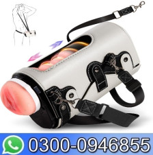 Male Automatic Masturbator Sex Toys Pleasure | 50Db Quiet | White